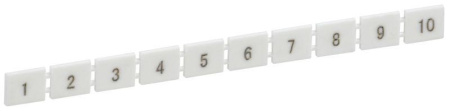 Маркировка для СМК серии 222-41ХХ (уп.50шт)  UKZ20D-41XX-MK
