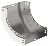 Угол для лотка плавный 90град. 200х80 В10 ESCA  CPV51-0-90-080-200