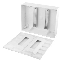 Бокс пластиковый ЩРН-П-24 IP41 бел. дверь бел.  KR-11-0325