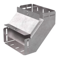 Угол вертикальный внутренний 90град. 200х100 с крышкой Стандарт  PR16.0446