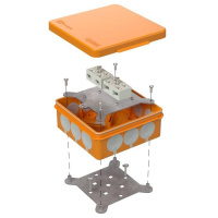 Коробка огнестойкая ОП двухкомпонентная 60-0303-FR6.0-4-4-Р Е15-Е60 100х100х40  60-0303-FR6.0-4-4-Р Коробка огнестойкая ОП двухкомпонентная 60-0303-FR6.0-4-4-Р Е15-Е60 100х100х40  60-0303-FR6.0-4-4-Р