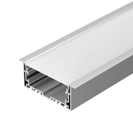Профиль S2-LINIA94-F-2500 ANOD+OPAL с экраном алюм.  021178(1)