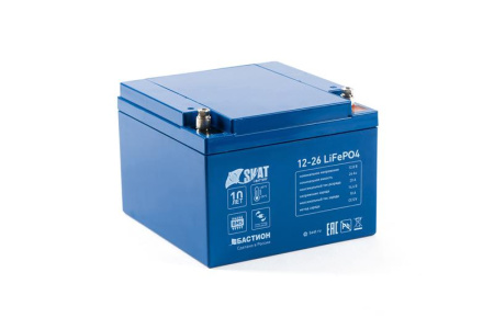 Аккумулятор 12В 26 А.ч Li-Ion Skat i-Battery 12-26 LiFePO4  648