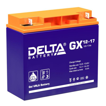 Аккумулятор GEL 12В 17А.ч  GX 12-17