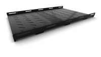 Полка стационарная 19дюйм Г=850мм нагр. до 50кг TSH3M-850-RAL9004 усилен. с боков. крепл. для шкафов TTB TTBR TTC2 485х850мм черн. RAL 9004  397128