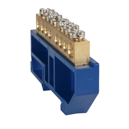 Шина нулевая с изолятором OptiKit BB-D-PE-DIN-16-6х9 желт.  277843