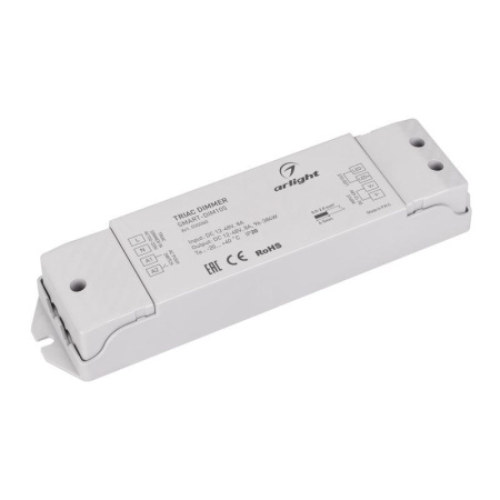 Диммер SMART-DIM105 (12-48В 8А TRIAC) (IP20 пластик)  035060