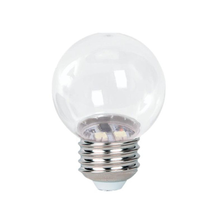 Лампа светодиодная PLED-ECO 3Вт G45 шар 2700К тепл. бел. CLEAR E27 для Белт-лайт Pro  5058279