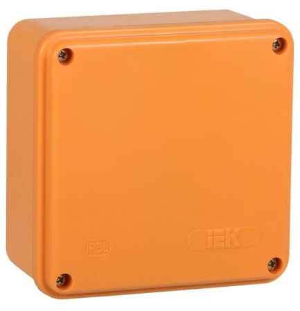 Коробка распаячная огнестойкая ПС 100х100х50 6P 6кв.мм IP44 гладкие стенки  UKF20-100-100-050-6-6-09