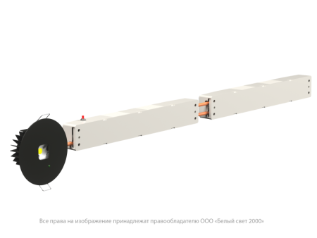 Светильник аварийный BS-RADAR-53-L1-INEXI2 BlacК Белый Свет a31377