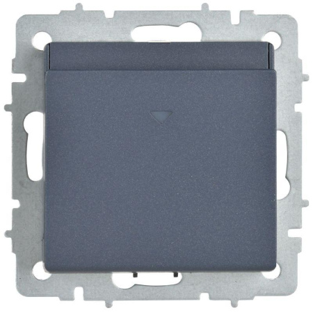 Выключатель карточный BRITE 30А ВС10-1-8-БрМ механизм маренго  BR-V11-0-10-K35