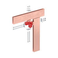 Струбцина 50мм 2 шины на фазу  R5BBCC250