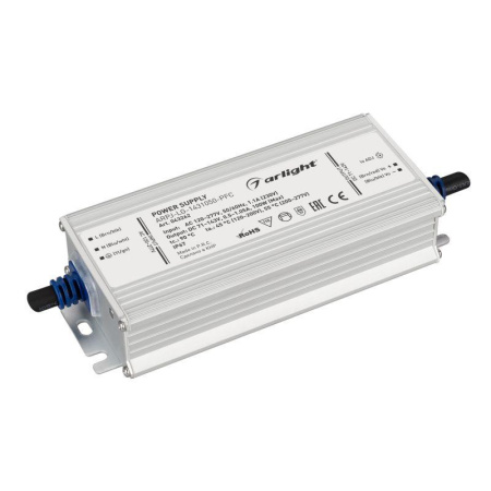 Блок питания ARPJ-LG-1431050-PFC (100Вт 71-143В 0.5-1.05А) IP67 металл  043262