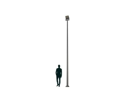 Светильник LEADER LED 100 D75 4000K K-POLE 7M D136 RAL9005 СТ 4350000060
