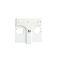 Накладка розетки R-TV+SAT 27 бел. 27097-34