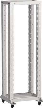 Стойка 2-рамная 42U 600х600мм на рол. сер. LINEA F  LF35-42U66-2RM