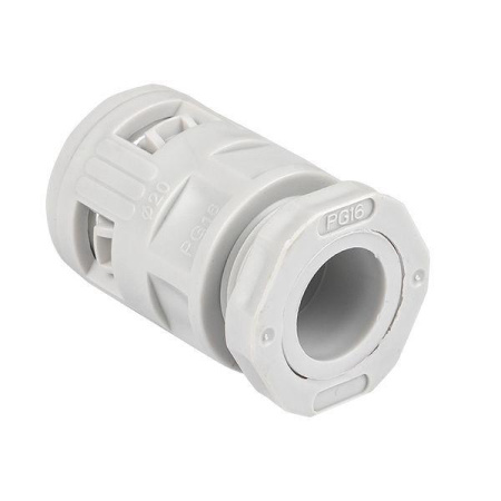 Коннектор для гофр. трубы 20мм (уп.50шт) Plast  kn-t-20