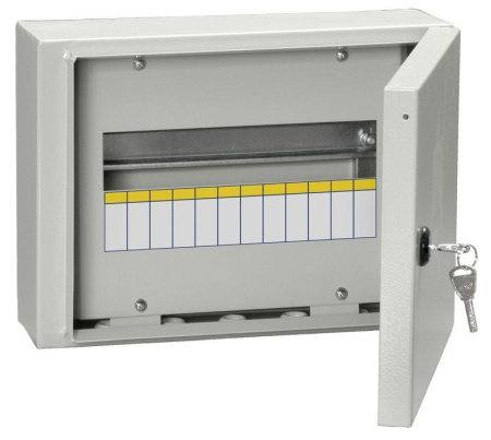 Корпус металлический ЩРн-12 (240х330х120мм) IP54 TITAN 3  MKM11-N-12-54-Z