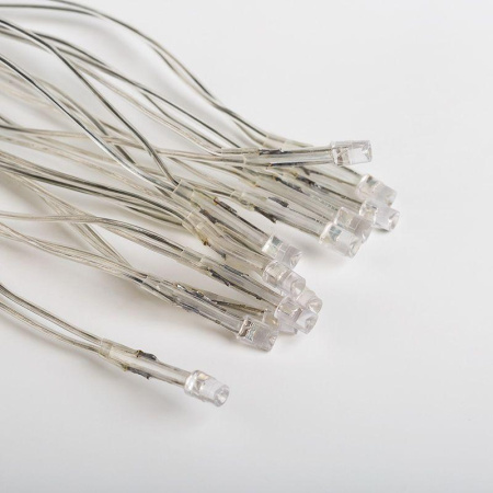 Гирлянда "Сеть" 1.5х1.5м 96LED мультиколор провод ПВХ прозр.  215-109
