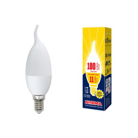 Лампа светодиодная LED-CW37-11W/WW/E14/FR/NR Norma 11Вт матовая E14 (упак. картон)  UL-00003817