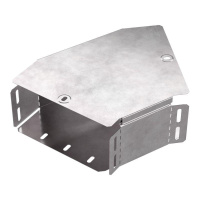 Угол горизонтальный 45град. 200х100 с крышкой Стандарт  PR16.0524