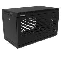 Шкаф настенный телекоммуникационный ТВС-6U-600-350-ПР-9006  05-2062-B