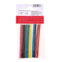 Набор трубок термоусадочных тонкостен. №1 (АВТО) разноцвет.  29-0101