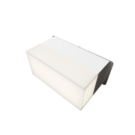 Светильник светодиодный RVE-LBX-LUMO40-PLAZA7515010-1-GR прямоугольник грильято 1шт 65х140х80мм 12Вт встраиваемый 4000К бел.  RVE00003274