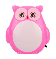 Светильник светодиодный NL-243 "Сова" 220В ночник с выкл.  14263