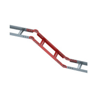 Угол для лотка шарнирный вертикальный 150х100 сталь 1.2мм LSHL100-150-1.2 КМ LO17679