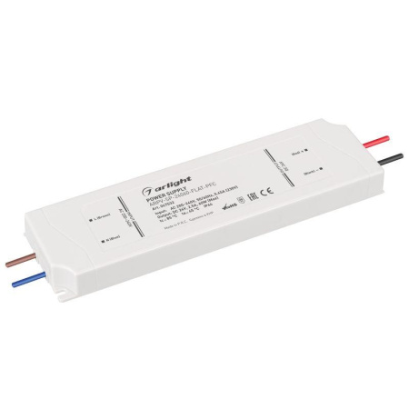 Блок питания ARPV-SP-24060-FLAT-PFC (24В 2.5А 60Вт) IP44 пластик  047532