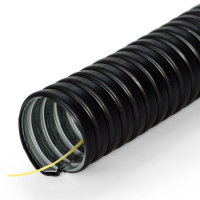 Металлорукав в ПВХ изоляции Р3-ЦП-НГ-10 с протяжкой (уп.100м)  PR04.0113