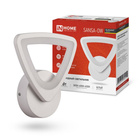 Светильник светодиодный ELEGANT SANSAR-W 15Вт 230В 3000-6500К 1050лм STEP COLOR бел.  4690612043210