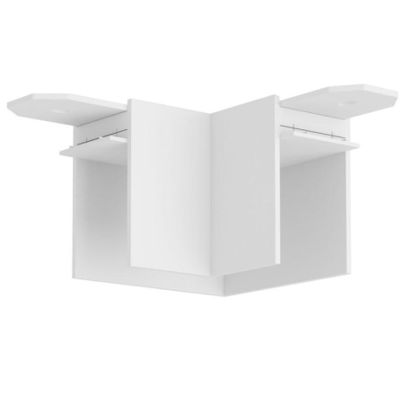 Соединитель угловой для шинопровода SMART бел.  TR2102-WH