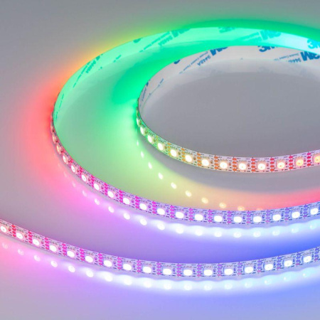 Лента SPI-B96-10mm 12V RGB-PX1-BPT (13Вт/м IP20 5060) (открытый) (уп.5м)  037868