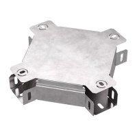 Ответвитель для лотка Х-образный 50х50 с крышкой Стандарт  PR16.0573