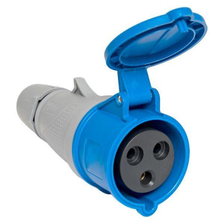 Розетка переносная 223 2P+PE 32А 220В IP44 PROxima  ps-223-32-220-PRO