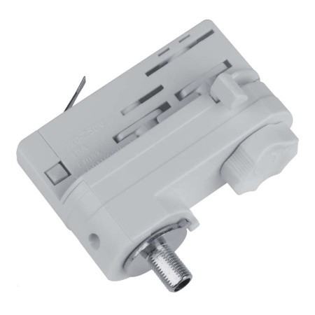 Адаптер для 3ф шинопровода UBX-A61 SILVER 1 POLYBAG серебр. полиэтил. пакет  09789