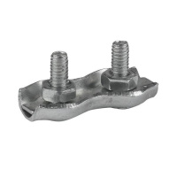 Зажим для троса двойн. Duplex (2мм)  zdtd-2