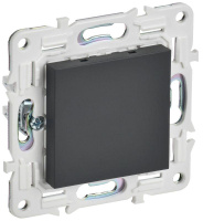 Заглушка с суппортом SKANDY SK-C01G графит  SK-PL10-K53