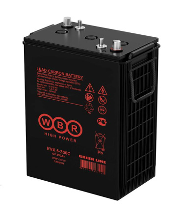 Аккумулятор тяговый 6В 350А.ч  EVX6-350C 