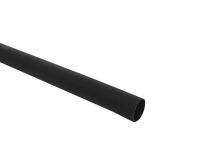 Трубка термоусадочная ТУТк клеевая нг 12/3 черн. 1м (уп.10м) PROxima  tut4-k12-b