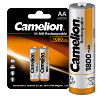 Аккумулятор AA/R6 1800мА.ч NI-MN BP-2 металлик (блист.2шт)  3001