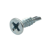 Саморез оконный сверло 3.9х16 бел. цинк (уп.1000шт)  KR-01-3722-009