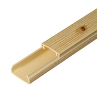 Кабель-канал 20х10 L2000 с двойн. замком сосна  PR03.0181