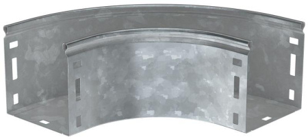 Угол для лотка плавный 90град. 100х100 Г01 ESCA HDZ  CPG01-0-90-100-100-HDZ
