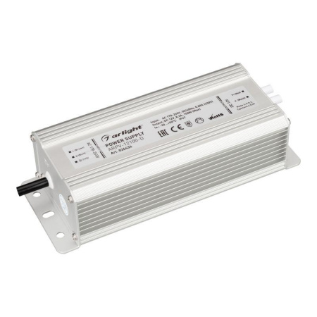 Блок питания ARPV-12100-D 12В 8.3А 100Вт IP67 метал. 3 года  026434