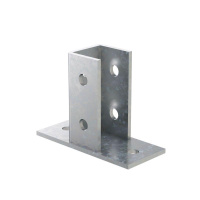 Крепление с площадкой 140х60мм для профиля BPM-41 нерж. сталь INOX304  IBSF4102C