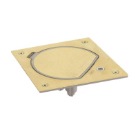 Основа влагостойкая под 1 механизм K45 с замком латунь  Connect KSE0SEC-23-71