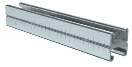 Профиль STRUT двойной перфорированный 41х21 L1600 2.5мм  CLM50D-PSD-41-21-16-3